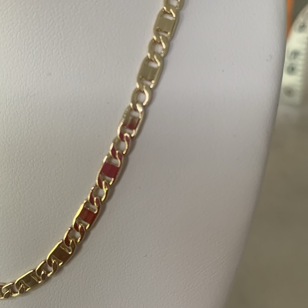 🌟 New Gold Plated Necklace Chain 22” # 30 - Picture 2 of 4